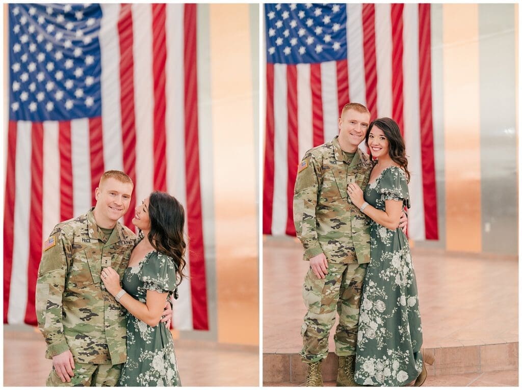 Emotional military homecoming photographed by an experienced military spouse photographer
